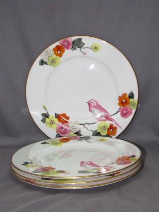 Lenox Waverly Pond Set Of 4 Salad Plates,  With Tags Nwt By Kate Spade