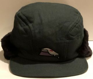Pearl Jam Vs.  Ultra Rare Winter Hat With Faux Fur Trim 
