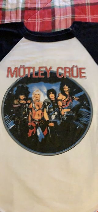 Vintage Motley Crue Shirt 1983