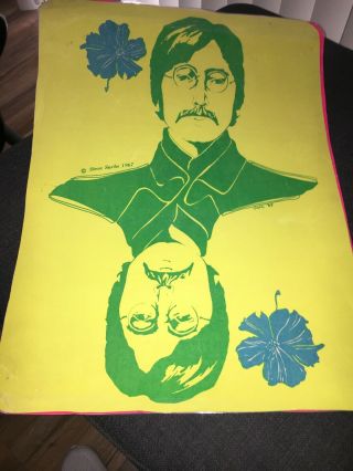 1967 Psychedelic John Lennon Poster Steve Sachs/gabe