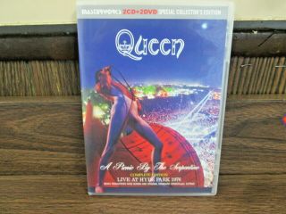 Queen - A Picnic By The Serpentine - Live At Hyde Park 1976 - 2 Dvd & 2 Cd Set