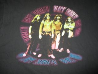 1999 Black Sabbath Concert Tour 2x Shirt Ozzy Tony Iommi Geezer Butler Bill Ward