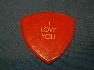 Vintage Buddy Guy (i Love You) Guitar Pick Red And White 1994 Tour