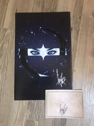 Evanescence Signed Limited Edition Poster Last One In The Warehouse