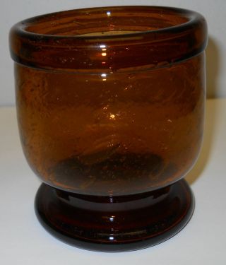 Kaj Franck Vintage Brown Goblet Vase Nuutajarvi Iittala Arabia Finland Signed