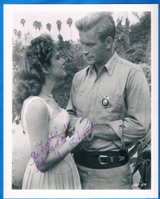 Jan Shepard Attack Of The Leaches Autographed 8x10 Photo