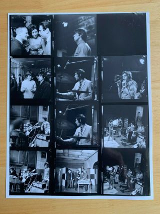 Rolling Stones Photo Contact Sheet Years Eve Show 1964 Unpublished?