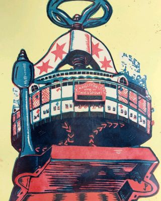 2016 Jim Pollock Poster Phish Chicago Wrigley Field - 292/1026