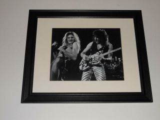 Large Framed Eddie Van Halen/david Lee Roth 