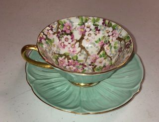 Vintage Shelley Chintz Oleander Cup & Saucer Quality