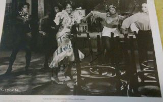 Diana Ross " Lady Sings The Blues " Hand Signed 8x10 Photo Autograph