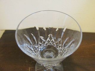 Vintage Waterford Crystal Lismore Set Of 6 Wine Glasses 5 7/8 