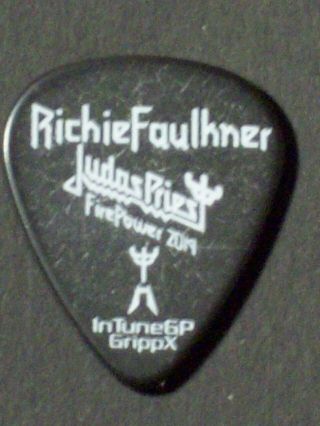 Judas Priest Richie Faulkner Guitar Pick 2019 Firepower Tour Plectrum Jabba Hutt