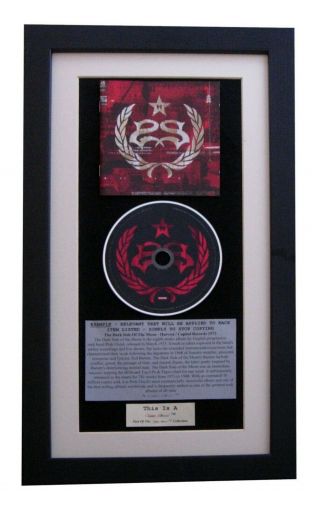 Stone Sour Hydrograd Classic Cd Gallery Quality Framed,  Fast Global Ship,  Slipknot