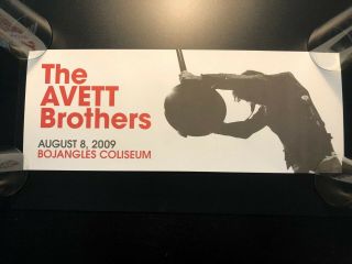 The Avett Brothers Poster - Aug 8,  2009 Bojangles Coliseum - I And Love And You