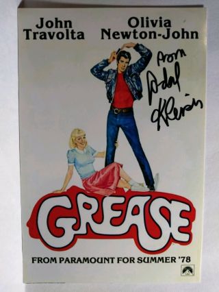 Randial Kleiser Hand Signed Autograph 4x6 Photo - John Travolta Grease Director