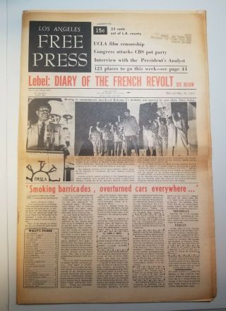La Press Vol 5 21 Issue 201 May 24 - 30 1968 Steve Miller Band