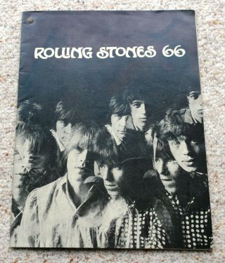 Rolling Stones 1966 Souvenir Tour Programme (uk)