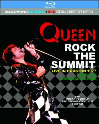 Queen 1977 Houston Blu - Ray Rock The Summit Live In Houston 1977 Band Dvd Blu - Ray