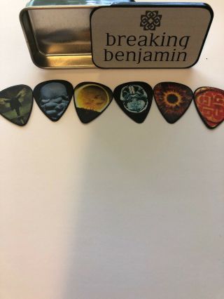 Breaking Benjamin Guitar Pick Set