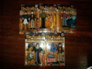 The Beatles Yellow Submarine Mcfarlane Toy1999 Collectible Figure Set