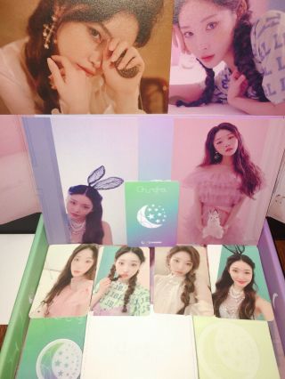 Chungha Official 1st Byulharang Kit Fanclub Photobook Postcard Set