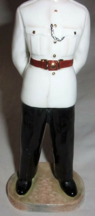Vintage Royal Adderley Floral Bone China Bahamas Policeman Figurine 7.  75 