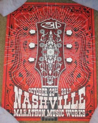 311 Concert Gig Tour Poster Nashville 10 - 23 - 17 2017 Derrick Hatfield
