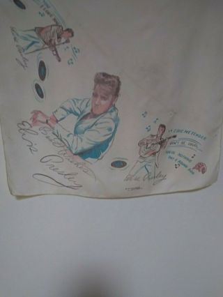Elvis Presley Vintage Scarf 1956 2