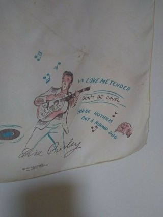 Elvis Presley Vintage Scarf 1956 3