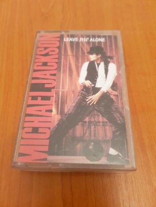 Michael Jackson - Leave Me Alone Cassette Single