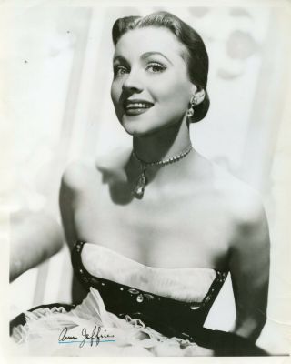 Vintage Autographed 8x10 Celebrity Photograph Anne Jeffries Topper 2