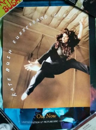 Kate Bush Rubberband Girl Advert Poster (offers)