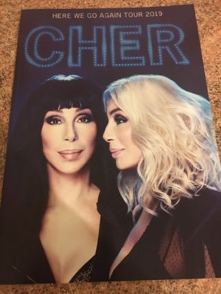 Cher Here We Go Again Tour 2019 Programme