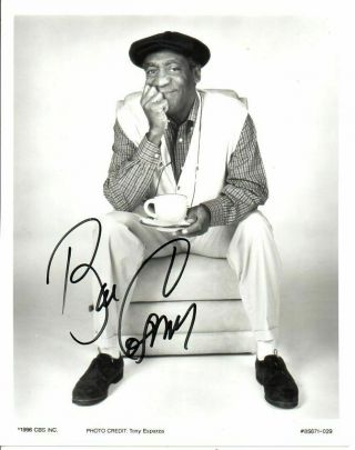 Bill Cosby Jello,  Cosby Show Signed 8x10 Photo