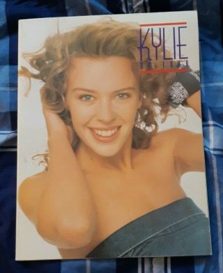 Kylie Minogue 1989 Tour Program Folds Out Into Pictures And Info