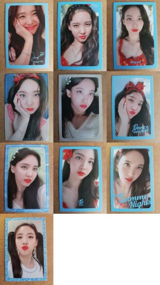 Twice Nayeon Official Photocard Summer Nights 2nd Special Album Select Card 나연