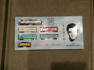 Elvis Presley Train Set Love Me Tender Limited Edition Htf
