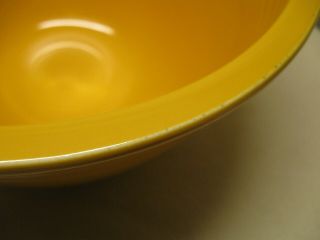 Vintage Fiesta Yellow Mixing Bowl (6) Homer Laughlin VGC 8