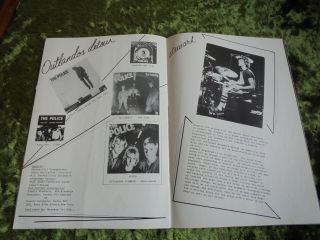 The Police Outlandos d ' Amour Very Rare 1st UK Tour Program 78/79 withThe Cramps 6