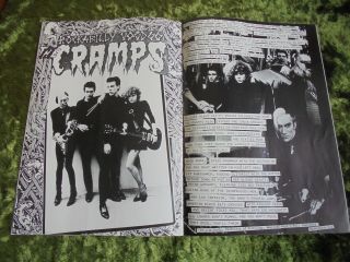 The Police Outlandos d ' Amour Very Rare 1st UK Tour Program 78/79 withThe Cramps 7