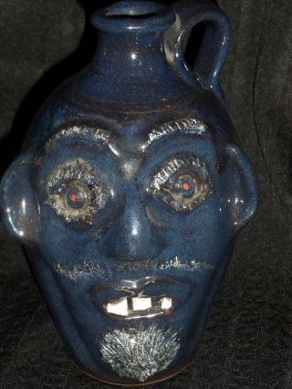 Ugly Face Jug Made By Potter Bobby Ferguson In Gillsville Ga 2003 Halloween