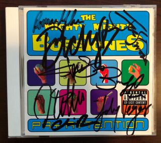 The Mighty Mighty Bosstones Pay Attention Cd Signed Autographed