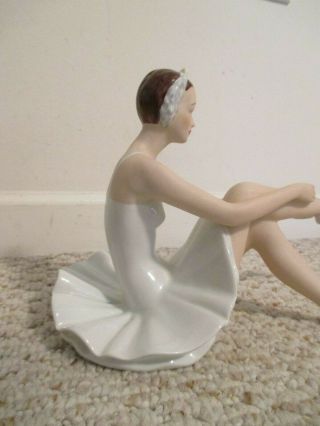 Vintage Royal Dux Ballet Dancer Figurine 22220 3