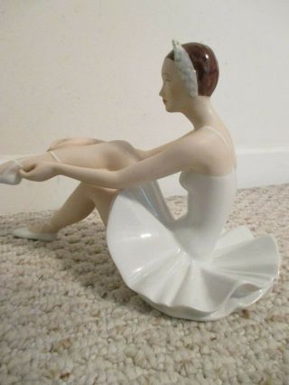 Vintage Royal Dux Ballet Dancer Figurine 22220 5