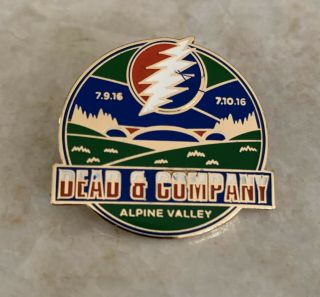Dead And Company Pin 2016 Alpine Valley