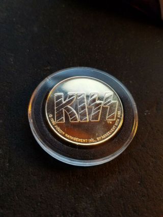 KISS Gold Coin Aussie 1980 Tour Aucoin Australian Eric Carr - VINTAGE 3