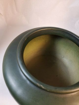 Roseville Pottery Rosecraft Vase Panel Green 4
