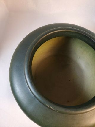 Roseville Pottery Rosecraft Vase Panel Green 5