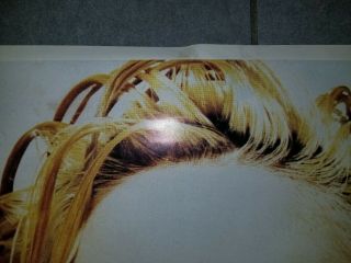 Vintage Madonna Blond Ambition Tour Poster Rare Wet UK 7